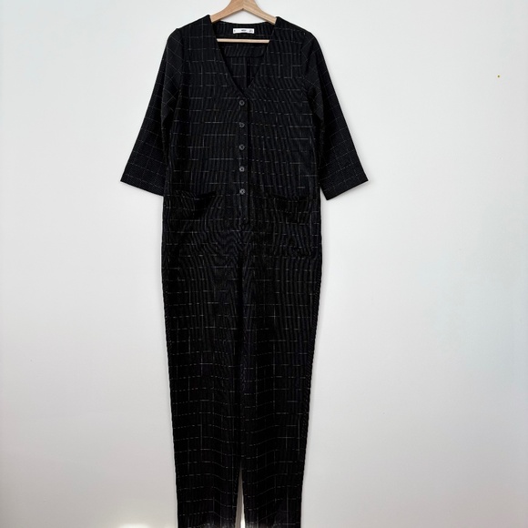 Mango checkered jumpsuit - Picture 1 of 4